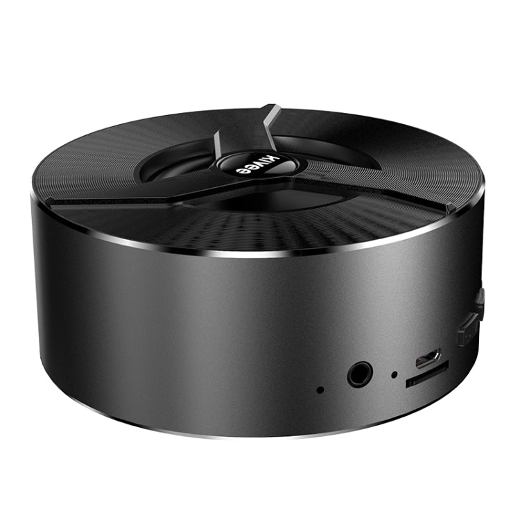 KIVEE KV-MW06B Wireless Bluetooth Speaker, Support TF & FM & AUX & Bluetooth call (Black)