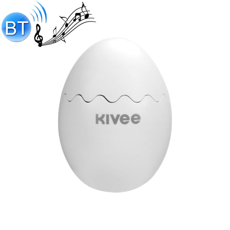 KIVEE KV-MW08 Mini Wireless Bluetooth Speaker, Support Voice Call (White)