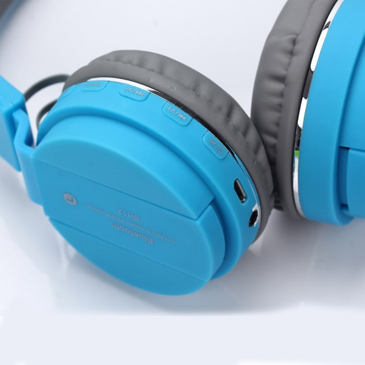 SH-12 Headband Stereo Wireless Bluetooth Headphone Headset, for iPhone, iPad, iPod, Samsung, HTC, Sony, Huawei, Xiaomi and other Audio Devices