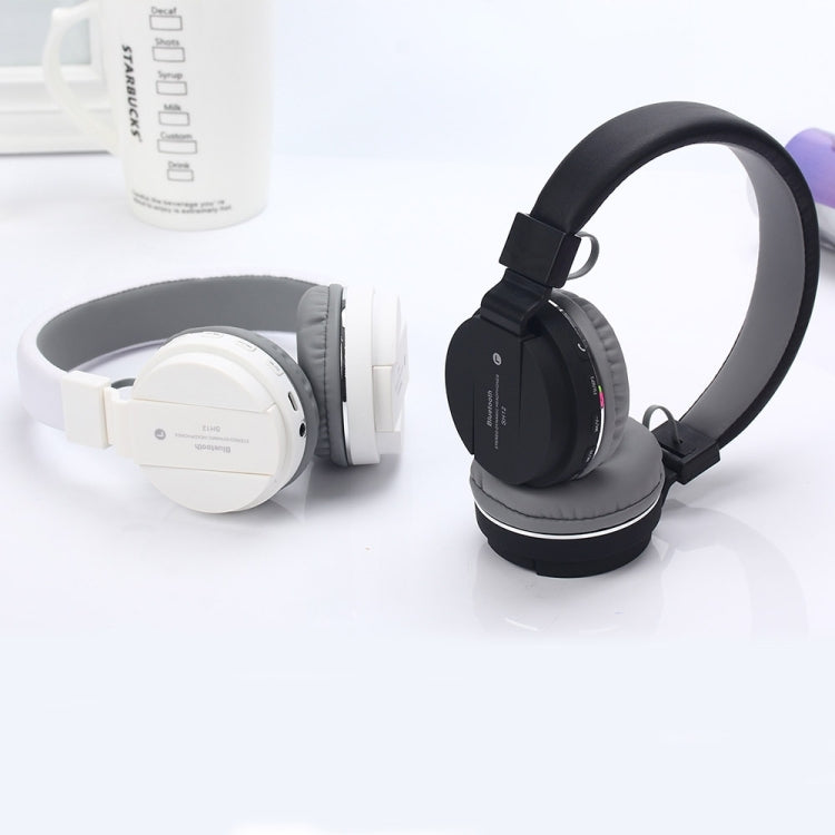 SH-12 Headband Stereo Wireless Bluetooth Headphone Headset, for iPhone, iPad, iPod, Samsung, HTC, Sony, Huawei, Xiaomi and other Audio Devices