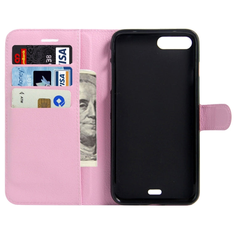 For iPhone 8 Plus & 7 Plus   Litchi Texture Horizontal Flip Leather Case with Magnetic Buckle & Holder & Card Slots & Wallet