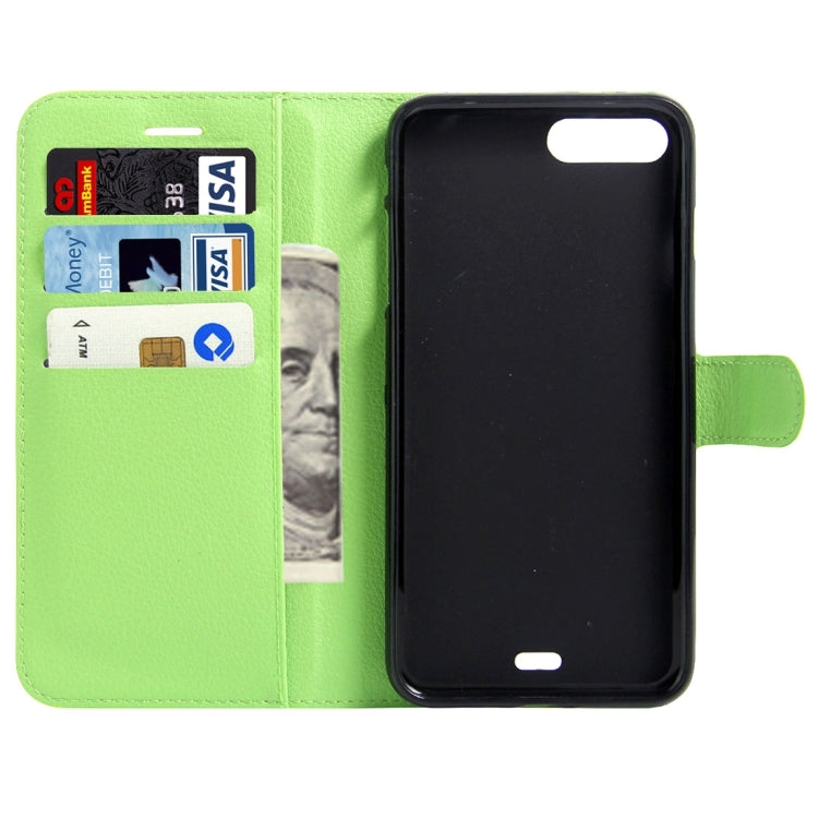 For iPhone 8 Plus & 7 Plus   Litchi Texture Horizontal Flip Leather Case with Magnetic Buckle & Holder & Card Slots & Wallet