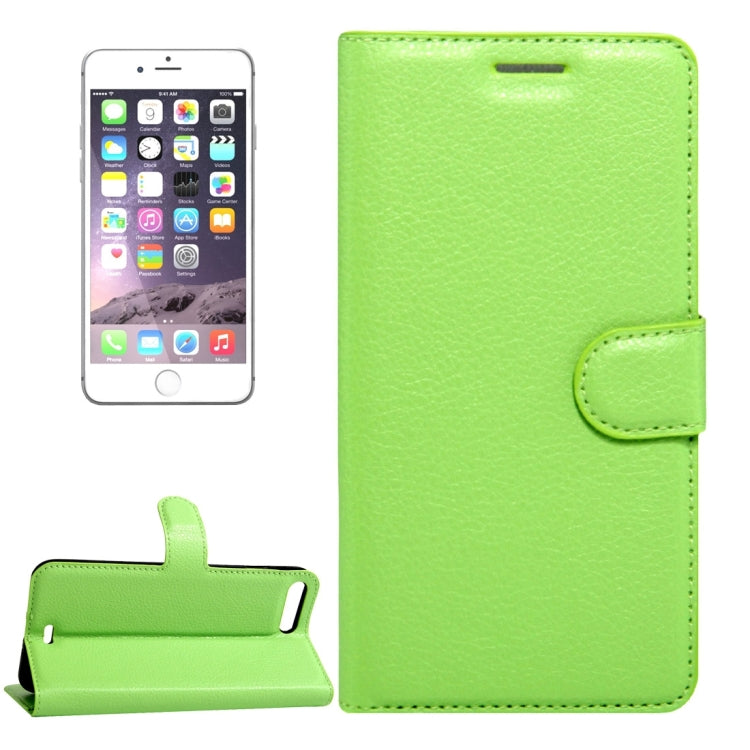 For iPhone 8 Plus & 7 Plus   Litchi Texture Horizontal Flip Leather Case with Magnetic Buckle & Holder & Card Slots & Wallet