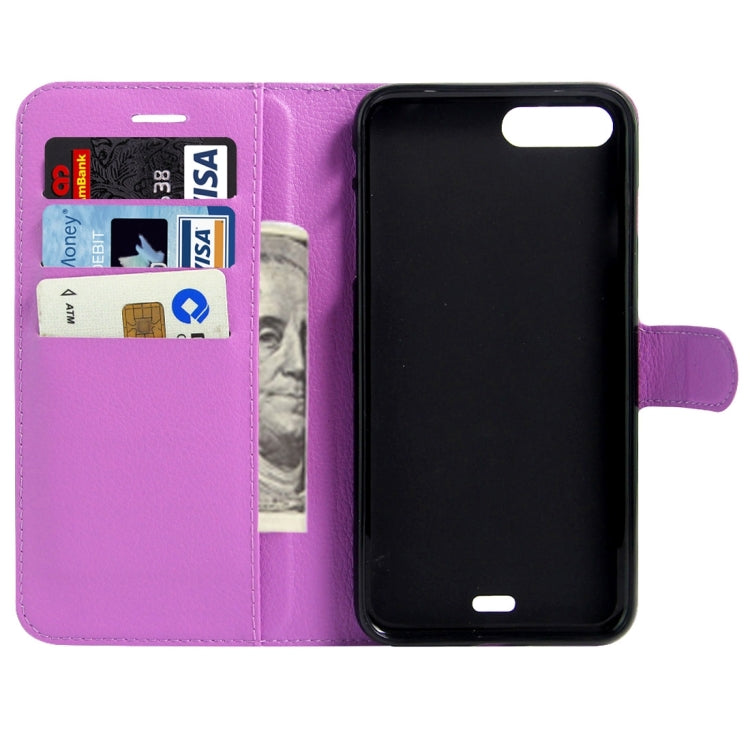 For iPhone 8 Plus & 7 Plus   Litchi Texture Horizontal Flip Leather Case with Magnetic Buckle & Holder & Card Slots & Wallet