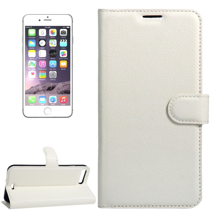 For iPhone 8 Plus & 7 Plus   Litchi Texture Horizontal Flip Leather Case with Magnetic Buckle & Holder & Card Slots & Wallet