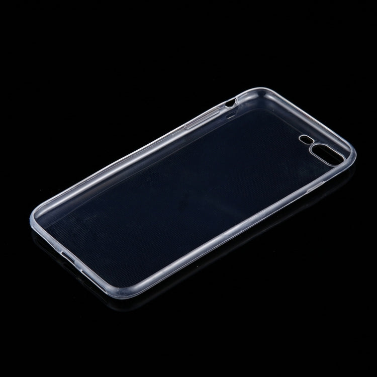 50 PCS for iPhone 8 Plus & 7 Plus   0.75mm Ultra-thin Transparent TPU Protective Case