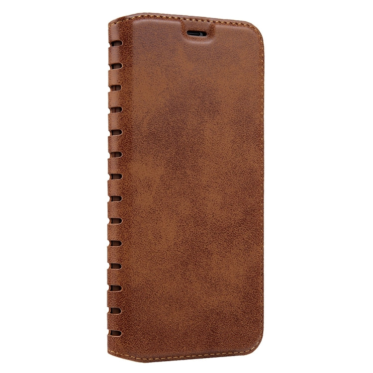 For iPhone 8 Plus & 7 Plus   PU Retro Texture with Absorption Horizontal Flip Leather Case with Holder & Card Slots