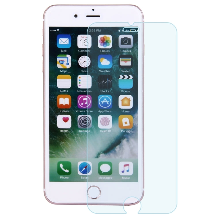 For iPhone 7 Plus Anti Blue-ray Screen Protector 0.26mm 9H Surface Hardness 2.5D Explosion-proof Tempered Glass Screen Film