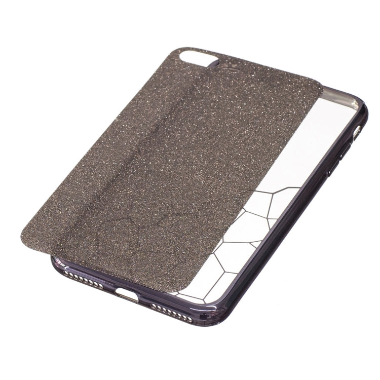 For iPhone 8 Plus & 7 Plus   Electroplating Small Cubes TPU Protective Back Cover Case