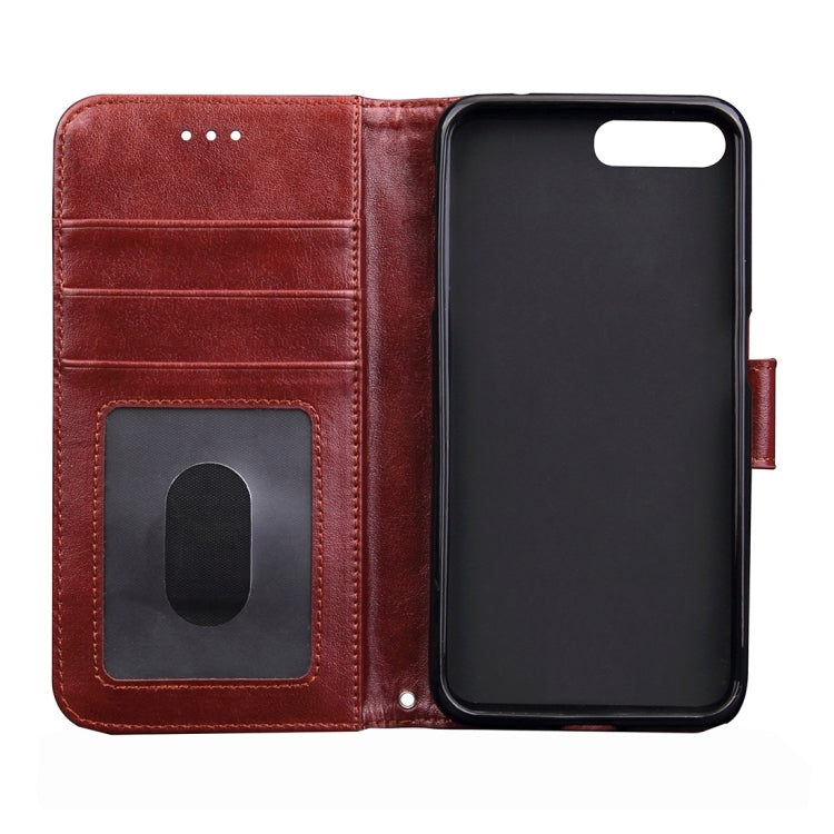 For iPhone 8 Plus & 7 Plus   Knead Skin Texture Splice Horizontal Flip Leather Case with Photo Frame & Card Slot & Holder & Wallet & Lanyard