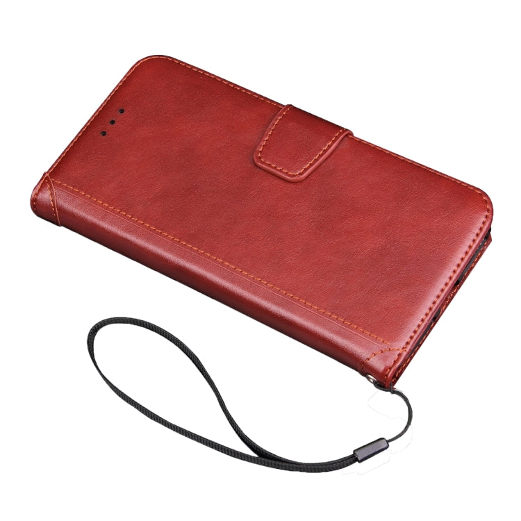 For iPhone 8 Plus & 7 Plus   Knead Skin Texture Splice Horizontal Flip Leather Case with Photo Frame & Card Slot & Holder & Wallet & Lanyard