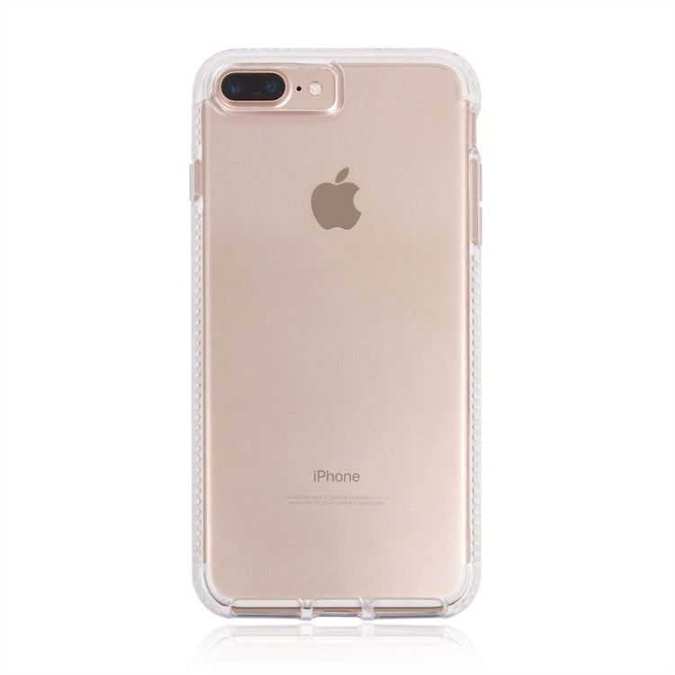 For iPhone 8 Plus & 7 Plus   Transparent D3O TPU Protective Cover Case(Transparent)