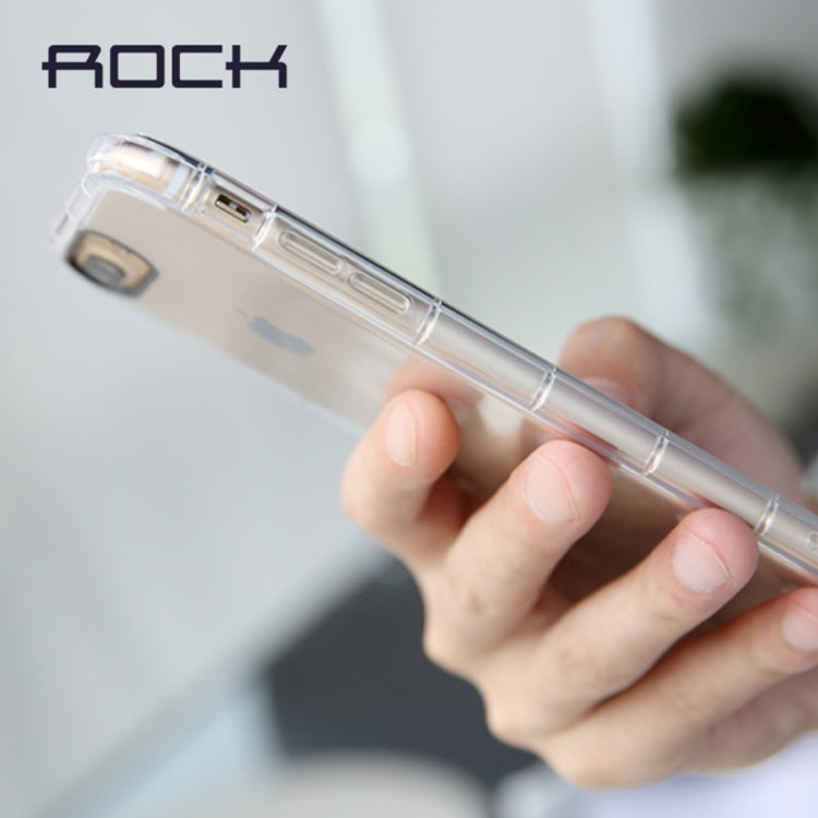 Rock for iPhone 8 Plus & 7 Plus   Fence Series Drop Protection Case Transparent Soft TPU Air Sacs Shockproof Protective Back Case