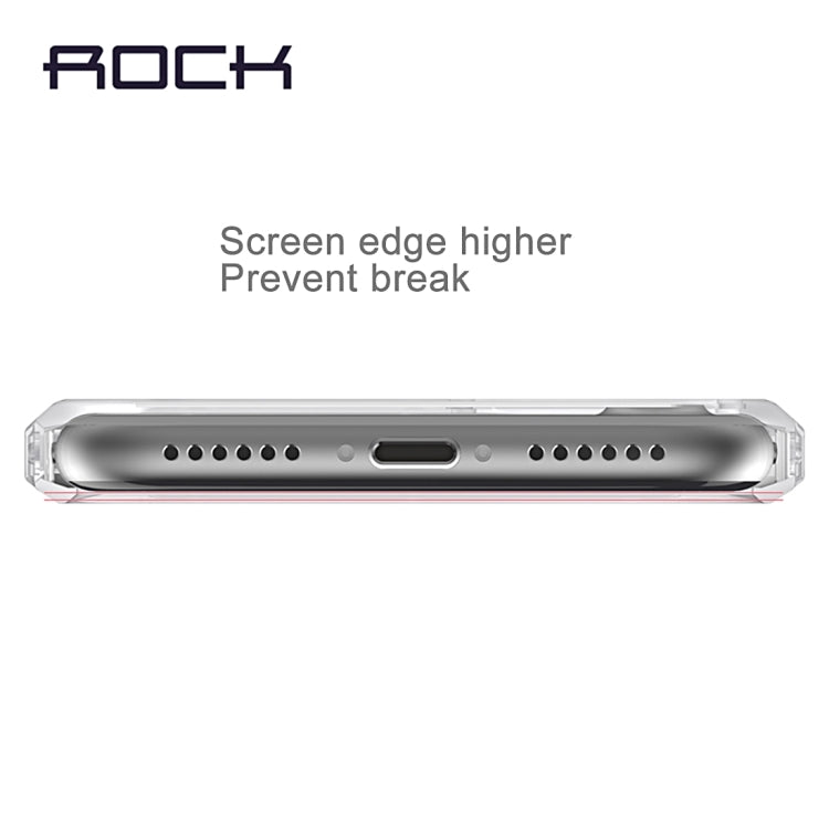 Rock for iPhone 8 Plus & 7 Plus   Fence Series Drop Protection Case Transparent Soft TPU Air Sacs Shockproof Protective Back Case