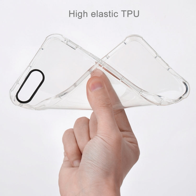 Rock for iPhone 8 Plus & 7 Plus   Fence Series Drop Protection Case Transparent Soft TPU Air Sacs Shockproof Protective Back Case