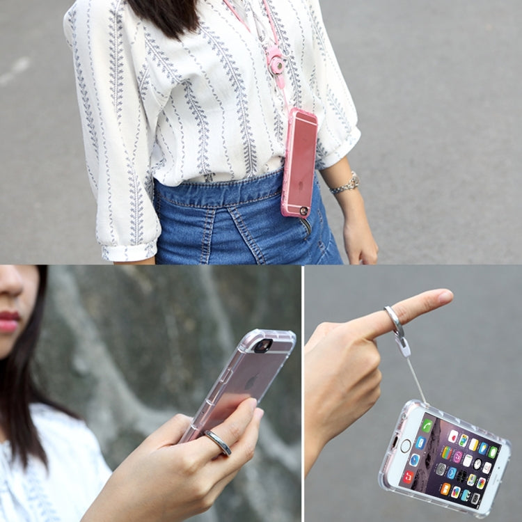 Rock for iPhone 8 Plus & 7 Plus   Fence Series Drop Protection Case Transparent Soft TPU Air Sacs Shockproof Protective Back Case