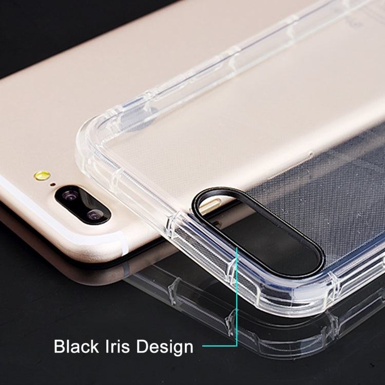 Rock for iPhone 8 Plus & 7 Plus   Fence Series Drop Protection Case Transparent Soft TPU Air Sacs Shockproof Protective Back Case