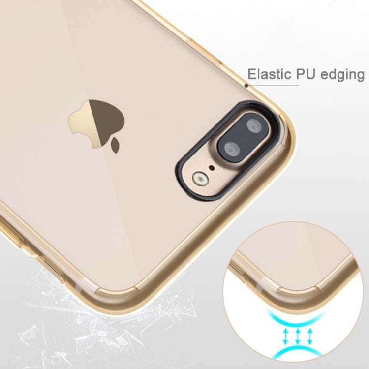 Rock for iPhone 8 Plus & 7 Plus   Pure Series Concise Style Ultrathin Transparent TPU + PC Protective Back Case