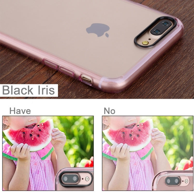 Rock for iPhone 8 Plus & 7 Plus   Pure Series Concise Style Ultrathin Transparent TPU + PC Protective Back Case