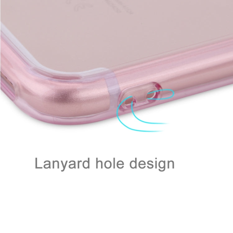 Rock for iPhone 8 Plus & 7 Plus   Pure Series Concise Style Ultrathin Transparent TPU + PC Protective Back Case