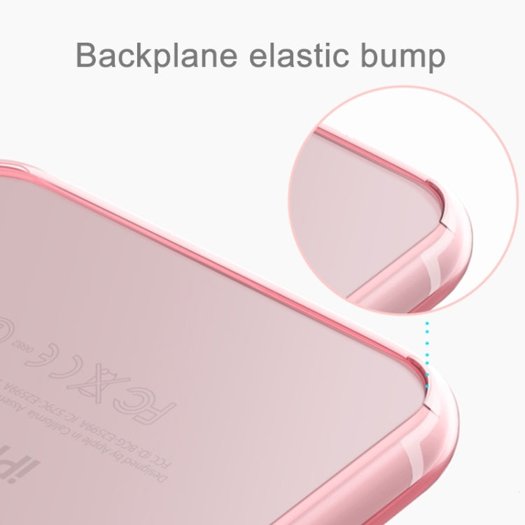 Rock for iPhone 8 Plus & 7 Plus   Pure Series Concise Style Ultrathin Transparent TPU + PC Protective Back Case