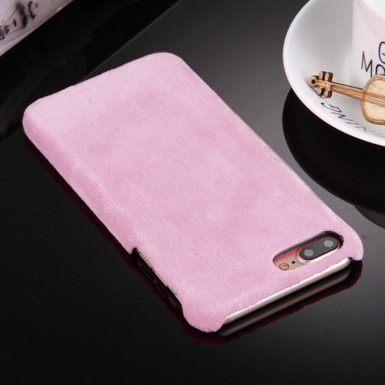 For iPhone 8 Plus & 7 Plus   Faux Fur PC Protective Case