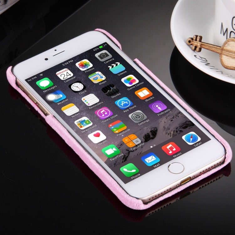 For iPhone 8 Plus & 7 Plus   Faux Fur PC Protective Case