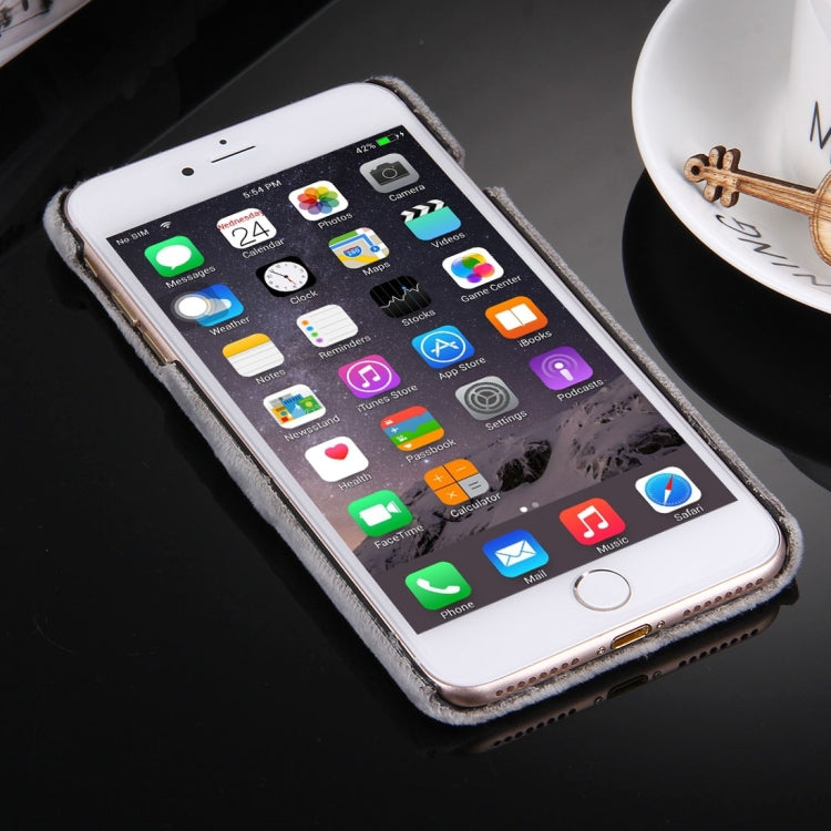 For iPhone 8 Plus & 7 Plus   Faux Fur PC Protective Case