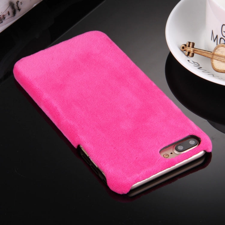 For iPhone 8 Plus & 7 Plus   Faux Fur PC Protective Case