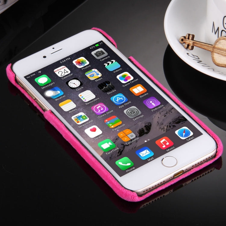 For iPhone 8 Plus & 7 Plus   Faux Fur PC Protective Case
