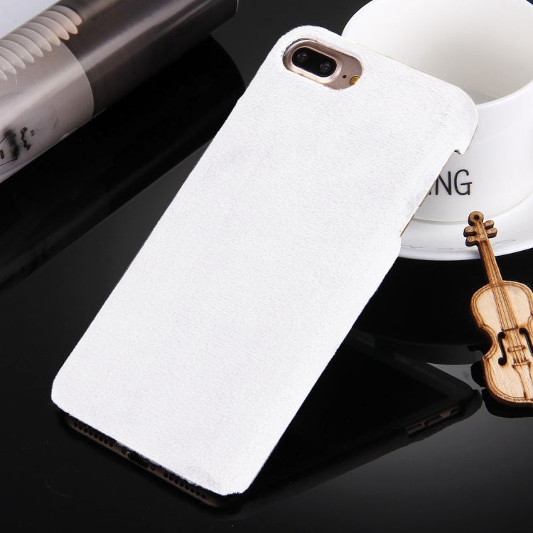 For iPhone 8 Plus & 7 Plus   Faux Fur PC Protective Case