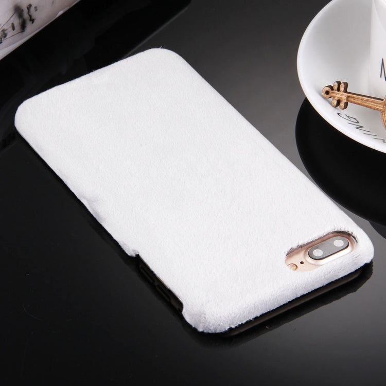 For iPhone 8 Plus & 7 Plus   Faux Fur PC Protective Case