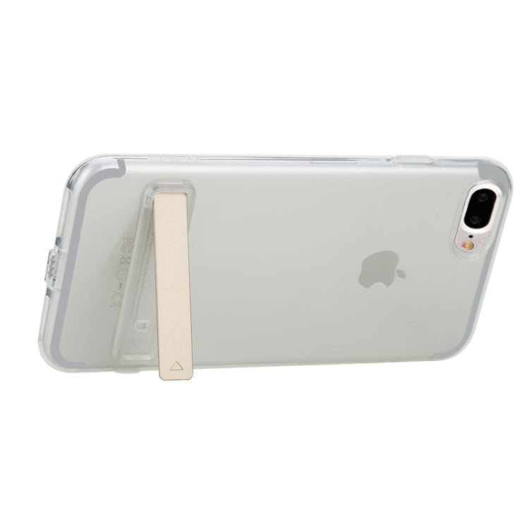 Rock for iPhone 8 Plus & 7 Plus   Transparent Ultrathin Soft TPU Protective Back Case with Holder