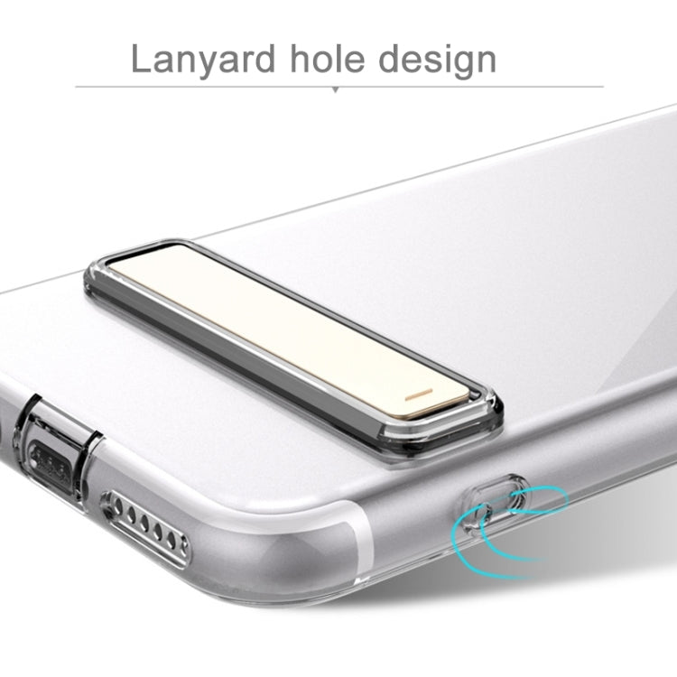 Rock for iPhone 8 Plus & 7 Plus   Transparent Ultrathin Soft TPU Protective Back Case with Holder
