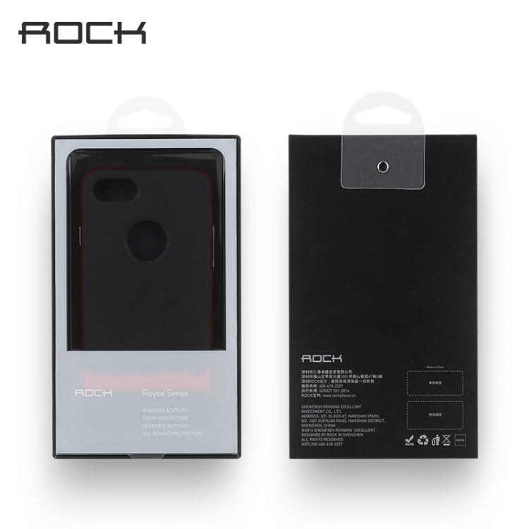 Rock Royce Series for iPhone 8 Plus   Business Style TPU + PC Protective Case