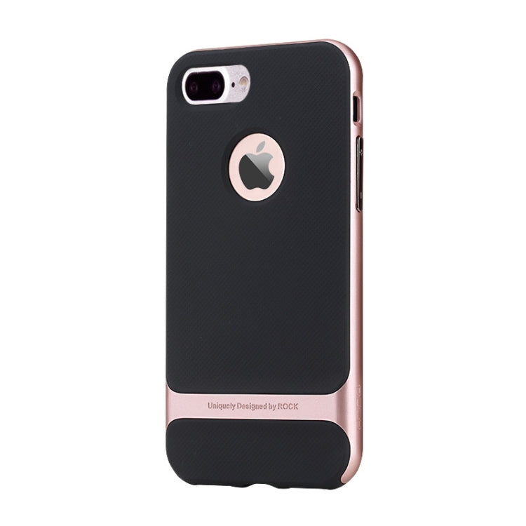 Rock Royce Series for iPhone 8 Plus   Business Style TPU + PC Protective Case