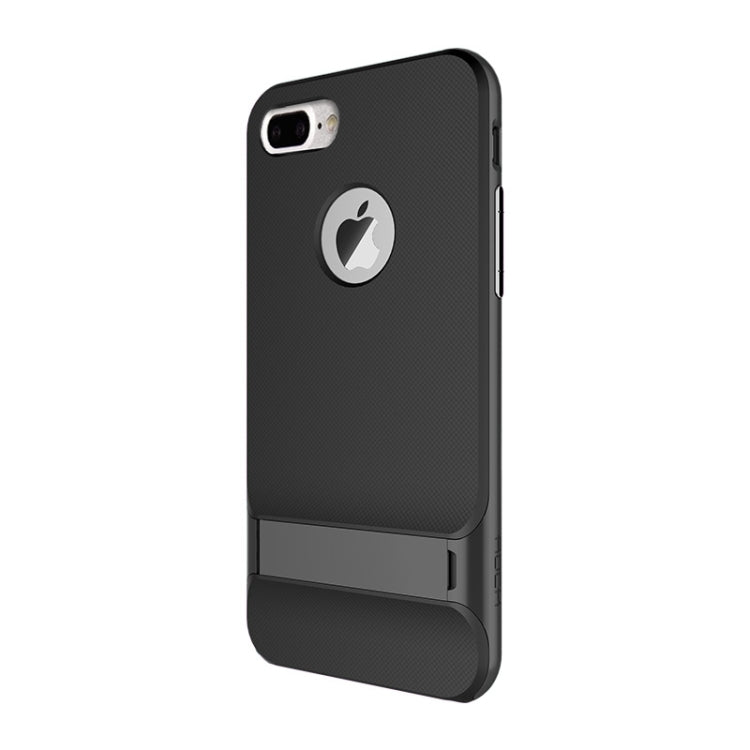 Rock Royce Stand Series for iPhone 8 Plus & 7 Plus   Business Style TPU + PC Protective Case with Holder