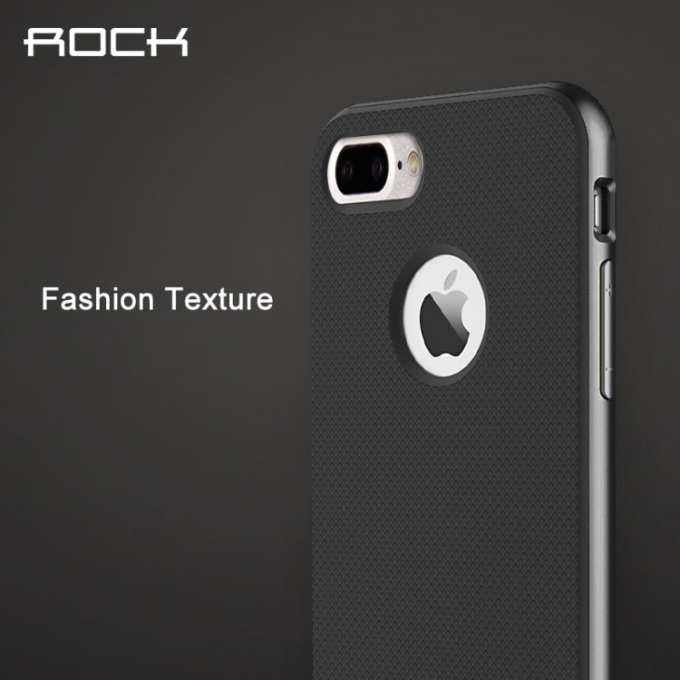 Rock Royce Stand Series for iPhone 8 Plus & 7 Plus   Business Style TPU + PC Protective Case with Holder