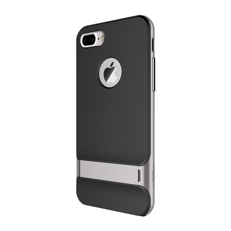 Rock Royce Stand Series for iPhone 8 Plus & 7 Plus   Business Style TPU + PC Protective Case with Holder