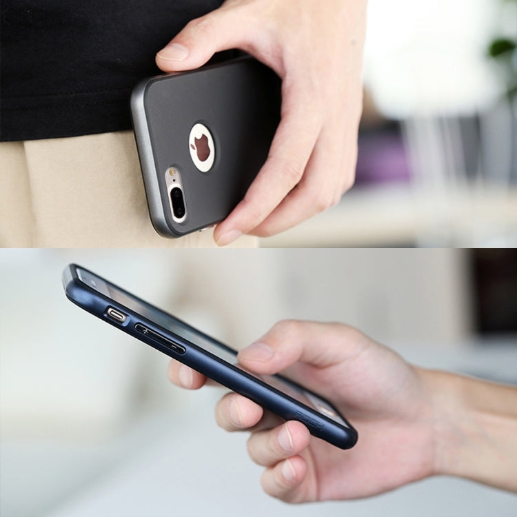 Rock Royce Stand Series for iPhone 8 Plus & 7 Plus   Business Style TPU + PC Protective Case with Holder