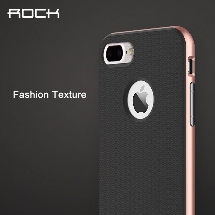 Rock Royce Stand Series for iPhone 8 Plus & 7 Plus   Business Style TPU + PC Protective Case with Holder