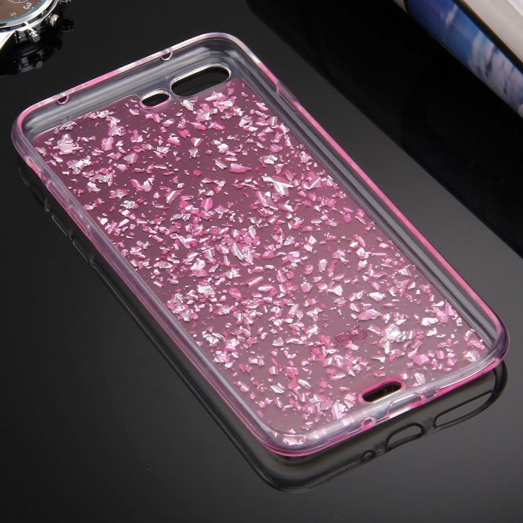 For iPhone 8 Plus & 7 Plus   Scattered Platinum Pattern TPU Protective Case