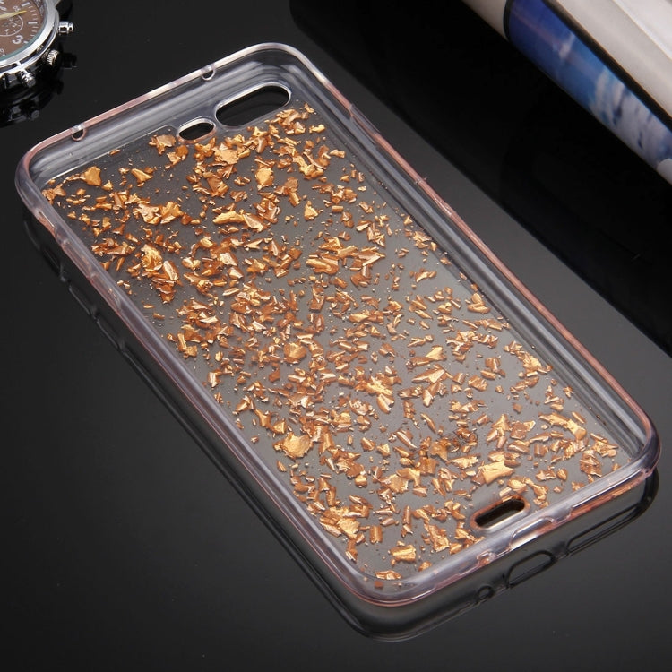 For iPhone 8 Plus & 7 Plus   Scattered Platinum Pattern TPU Protective Case