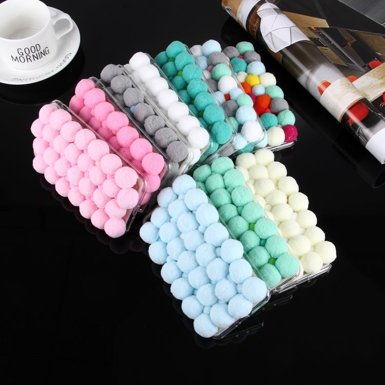 For iPhone 8 Plus & 7 Plus   3D Furry Balls Pattern TPU Protective Case