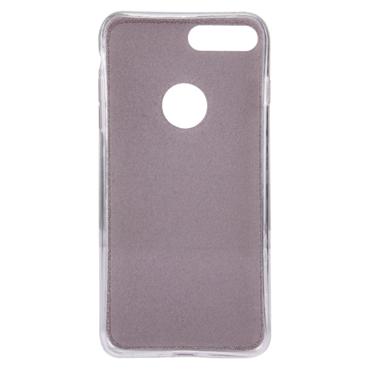 For iPhone 8 Plus & 7 Plus   Glitter Powder Soft TPU Protective Cover Case