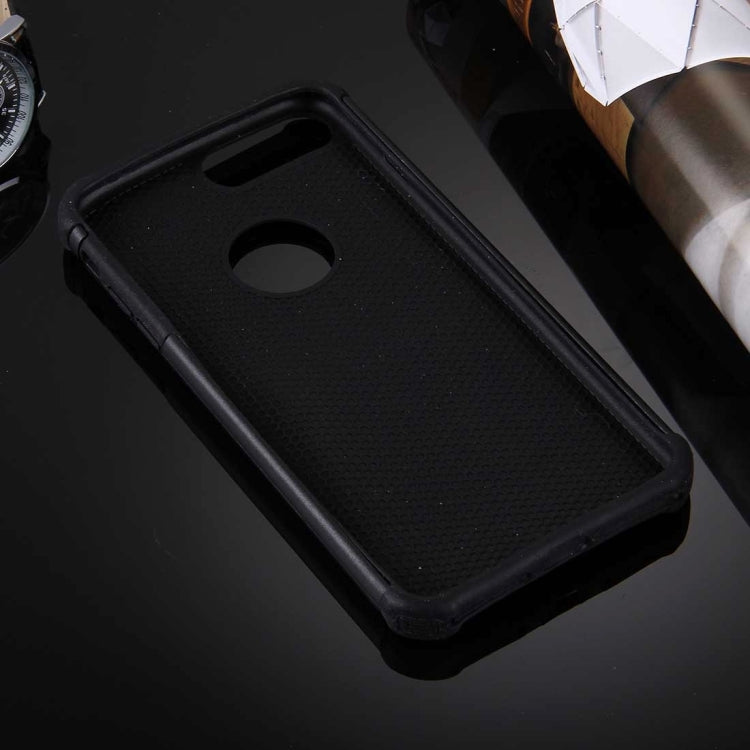For iPhone 8 Plus & 7 Plus   Ball Texture Separable TPU + PC Shock-resistant Combination Case
