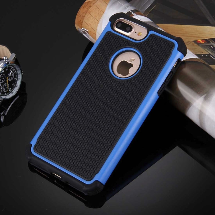 For iPhone 8 Plus & 7 Plus   Ball Texture Separable TPU + PC Shock-resistant Combination Case