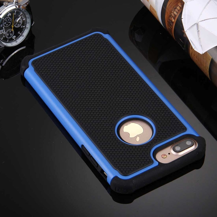 For iPhone 8 Plus & 7 Plus   Ball Texture Separable TPU + PC Shock-resistant Combination Case