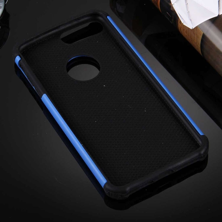 For iPhone 8 Plus & 7 Plus   Ball Texture Separable TPU + PC Shock-resistant Combination Case