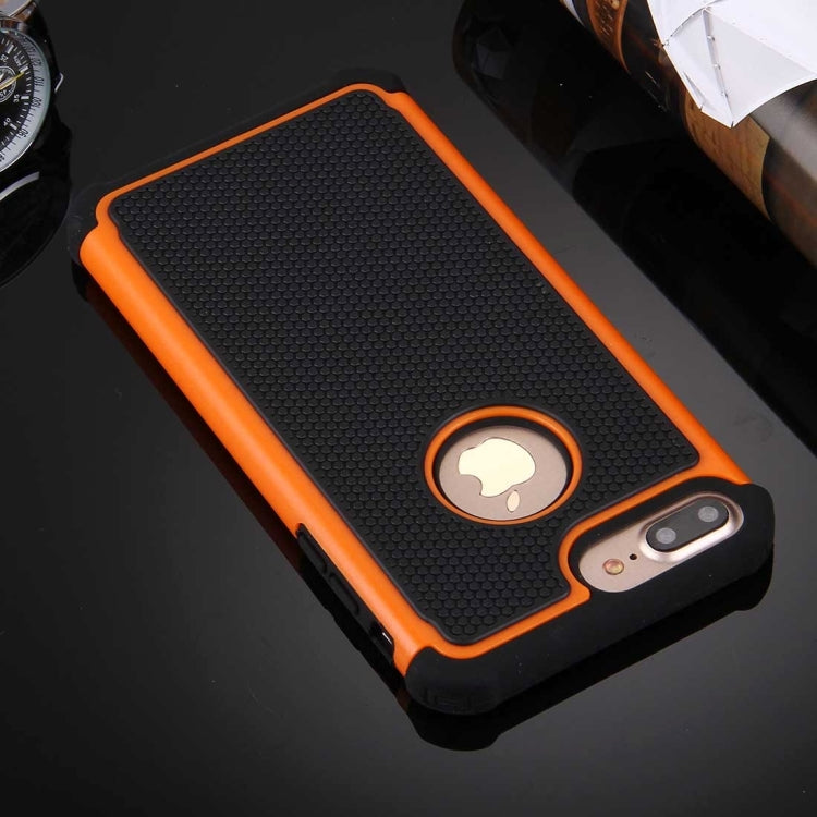 For iPhone 8 Plus & 7 Plus   Ball Texture Separable TPU + PC Shock-resistant Combination Case